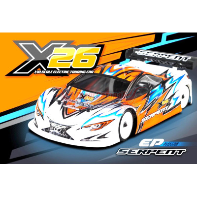 Serpent Medius X26 Carbon 1/10 Electric Touring car kit (SER400051) Preorder
